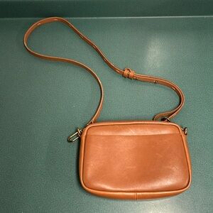 Madewell Mini Carabiner Leather Crossbody